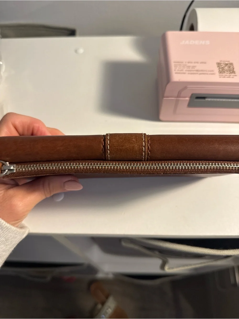 Coach Leatherware Est. 1941 Brown Leather Wallet Checkbook Organizer